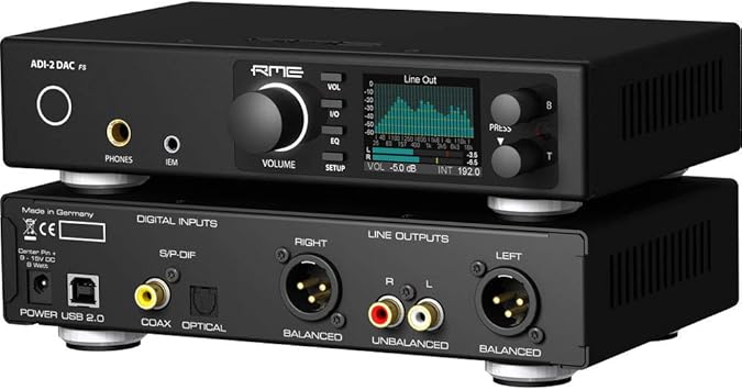 RME ADI2DACFS Ultra-Fidelity PCM/DSD 768 kHz 2-Channel DA Converter