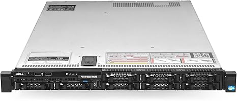 Dell PowerEdge R620 Server 2.80Ghz 20-Core 128GB 2X New 1TB SSD H710 Rails (Renewed)
