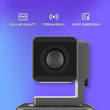 Compact PTZ 1080P FHD 20X Camera with HDMI/SDI/USB 3.0/POE