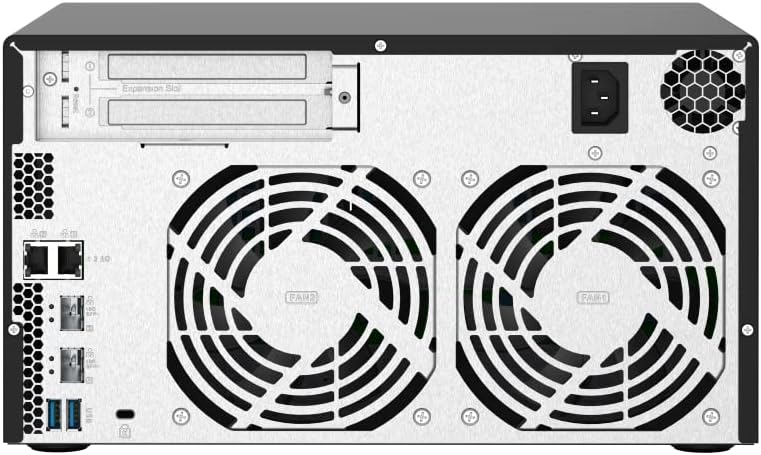 QNAP TS-832PX-4G 8 Bay High-Capacity NAS with 10GbE SFP+ and 2.5GbE