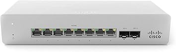 Cisco Meraki MS120-8LP-HW Compact Cloud-Managed Network Switch