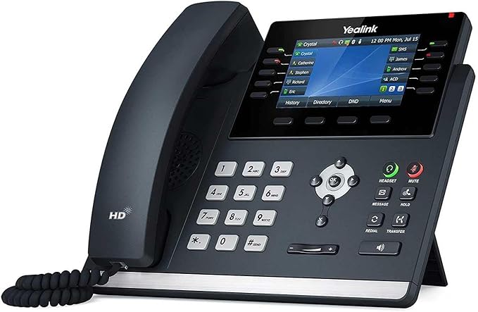 Yealink SIP-T46U IP Phone (Power Adapter is NOT Included)