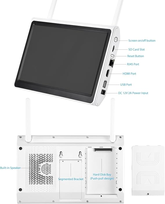 Kittyhok Solar Security Camera System