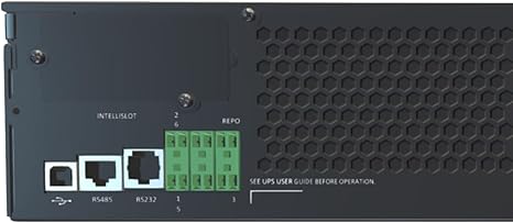 Vertiv Liebert GXT5 UPS with SNMP/Webcard - 1000VA 1000W 120V, Online Double Conversion 2U Rack/Tower, Energy Star Certified, Lead Acid, Sine Wave, Battery Backup, 1.0 Power Factor(GXT5-1000LVRT2UXLN)
