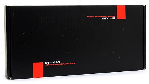Zapco ST-4X SQ 4-Channel 380W RMS Class AB Amplifier