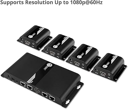 Extends Hdmi Signals To Four Hdmi Displa