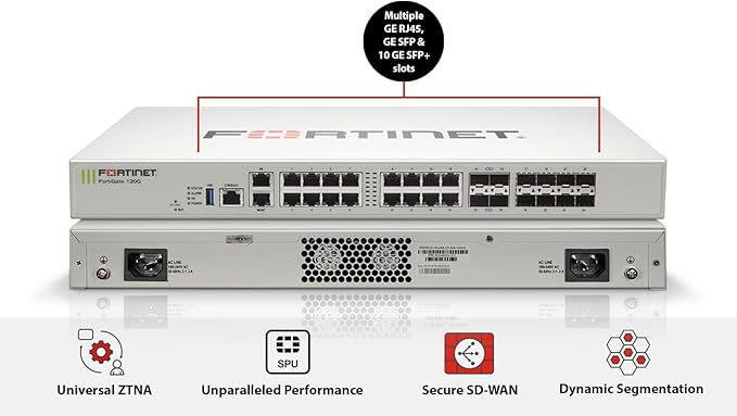 FortiGate-120G Firewall Appliance Plus 3 Year FortiCare Premium and FortiGuard Unified Threat Protection (UTP) (FG-120G-BDL-950-36)