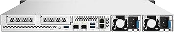 QNAP TS-h1090FU-7302P-128G-US 10 Bay Dual-Processor 1U rackmount U.2/U.3 NVMe All-Flash NAS Built for Latency-Sensitive File Servers, virtualized workloads, Data Centers, and 4K/8K Streams