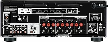 Onkyo TX-NR6100 7.2 Channel 8K Smart AV Receiver - THX Certified, Works with Sonos Certified, and Ultimate 4K Gaming Experience