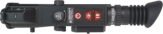 Night Owl Optics NightShot Rifle Scope, Digital Night Vision Riflescope with IR Illuminator, High Resolution, Weatherproof, Night Vision Rifle Scopes for Hunting