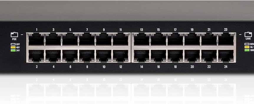 Ubiquiti EdgeSwitch ES-24-500W 24-Ports L3 Managed