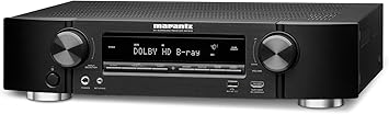 Marantz NR1510 UHD AV Receiver – Slim 5.2 Channel Home Theater Amplifier, Dolby TrueHD and DTS-HD Master Audio | Alexa Compatible | Stream Music via Wi-Fi, Bluetooth and HEOS