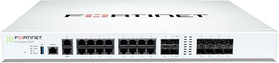 FortiGate-200F Network Security Appliance Plus 5 Year FortiGuard Unified Threat Protection (UTP) and FortiCare Premium (FG-200F-BDL-950-60)