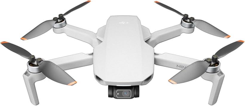 DJI Mini 2 – Ultralight and Foldable Drone Quadcopter for Adults and Kids, 3-Axis Gimbal with 4K Camera, 12MP Photo, 31 Mins Flight Time, OcuSync 2.0 10km HD Video Transmission, QuickShots, Gray