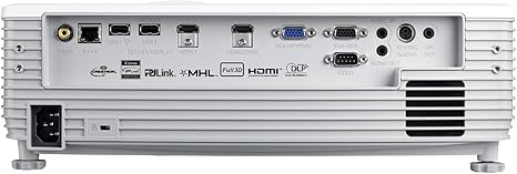 Optoma EH512 1080P WUXGA Support Business Projector with High Brightness 5,000 Lumens, LAN Display, PC-Free Projection, Vertical Lens Shift, Keystone Correction, 1.6X Zoom