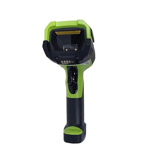 ZEBRA DS3678-SR0F003VZWW Cable, DS3678, FIPS, Industrial Green, Power), Rugged Wireless Barcode Scanner, Scanner ONLY (Requires Cradle, Standard Range 1D/2D Imager, Vibration Motor