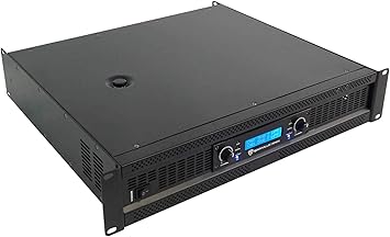 Rockville RPA14 7000W Peak / 2000W RMS 2-Channel Power Amplifier, Rack Mountable - Perfect for Live Sound, Pro Audio, DJs