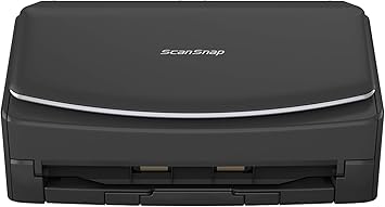 Fujitsu PA03770-B105 ScanSnap iX1500 Color Duplex Document Scanner with Touch Screen for Mac and PC (Black Model)