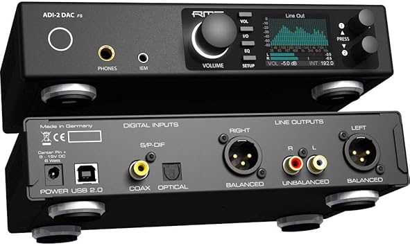 RME ADI2DACFS Ultra-Fidelity PCM/DSD 768 kHz 2-Channel DA Converter