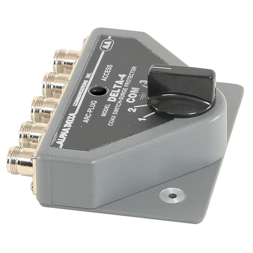 DELTA-4B Delta-4 Alpha Delta Original 4 Position Coax Switch, SO-239