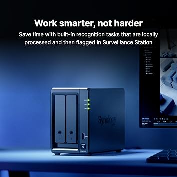 Synology 16 Channel NVR Deep Learning Video Analytics DVA1622 with HDMI Video Output