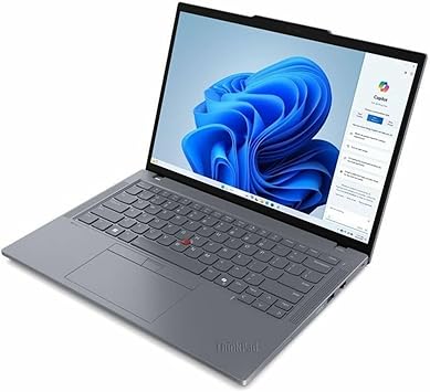 Lenovo ThinkPad T14 Gen 5 21ML0089US 14" Notebook - WUXGA - Intel Core Ultra 7 155U - 16 GB - 512 GB SSD - English Keyboard - Gray