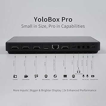 YOLOLIV YoloBox Pro Protable Muti-Camera Live Streaming Studio