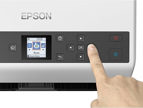 Epson DS-870 Colour Duplex Workgroup Document Scanner: 65 ppm, Twain and ISIS Drivers, 3-Year Limited Warranty with Next-Business-Day Whole Unit Exchange