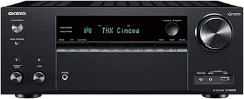 Onkyo TX-NR696 Home Audio Smart Audio and Video Receiver, Sonos Compatible and Dolby Atmos Enabled, 4K Ultra HD and AirPlay 2 (2019 Model),Black