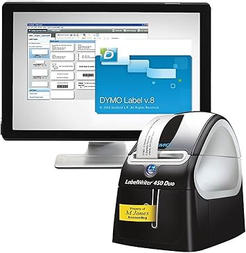 DYMO LabelWriter 450 Duo, Black, S0838920