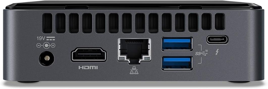 Intel NUC 8 Mainstream Kit (NUC8i3BEK) - Core i3, Short, Add't Components Needed