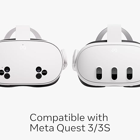 Meta Quest Elite Strap with Battery — Works with Meta Quest 3/3S — Up to 2 Extra Hours Playtime — Premium Comfort and Weight Distribution — Adjustable, Ergonomic Fit - Elite Strap with Battery Edition