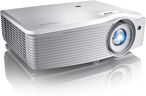 Optoma EH512 1080P WUXGA Support Business Projector with High Brightness 5,000 Lumens, LAN Display, PC-Free Projection, Vertical Lens Shift, Keystone Correction, 1.6X Zoom