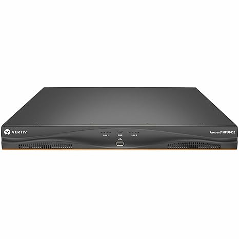 Avocent Vertiv MPU KVM Switch | 32 Port | 2 Digital Path | Dual AC Power TAA| KVM Over IP Switches | Remote Access to KVM, USB and Serial Connections (MPU2032DAC-400)