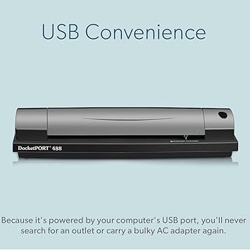 Docketport 488 A4 Duplex Scanner