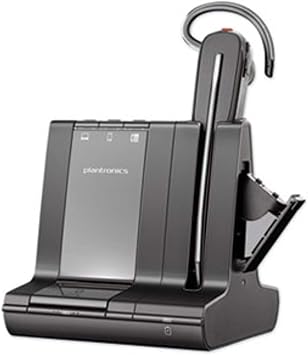 poly Savi 8200 Office Series Headset,HEADSET,SAVI S8245M,BK