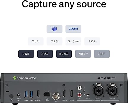 Epiphan Pearl Mini Live Video Production System, ESP1440
