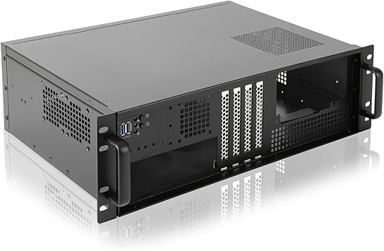 RackChoice 3U Front I/O Micro ATX/Mini-ITX Server Chassis