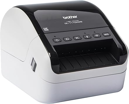 Brother QL-1110NWB Wide Format, Postage and Barcode Professional Thermal Label Printer with Wireless Connectivity
