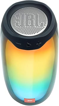 JBL Pulse 4 Wireless Bluetooth IPX7 Waterproof Speaker Pair Bundle - Black