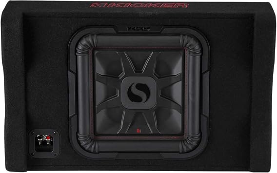 Kicker 49L7TDF122 Down-Firing 12" L7T 2-Ohm Subwoofer Enclosure, 600 Watts RMS