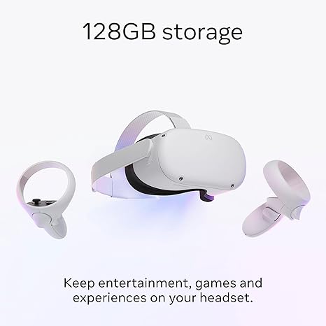 Meta Quest 2 — Advanced All-In-One Virtual Reality Headset 128 GB