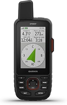 Wearable4U - Garmin GPSMAP 67i Rugged GPS Hiking Premium Handheld, 3in Display with Power Pack Bundle
