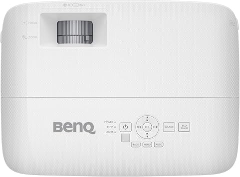 BenQ SVGA Business Projector (MS560) - 4,000 Lumens High Brightness - 20,000:1 High Contrast Ratio - Dual HDMI, VGA - Auto Keystone Correction - Simple Set Up - SmartEco Technology