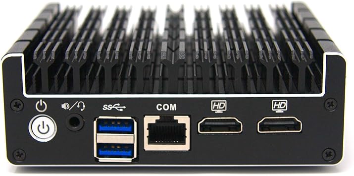 Protectli Vault FW4B - 4 Port, Firewall Micro Appliance/Mini PC - Intel Quad Core (Celeron J3160), AES-NI, Barebone