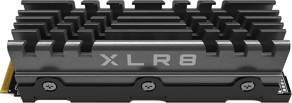 PNY XLR8 CS3040 4TB M.2 NVMe Gen4 x4 Internal Solid State Drive (SSD) with Heatsink - M280CS3040HS-4TB-RB