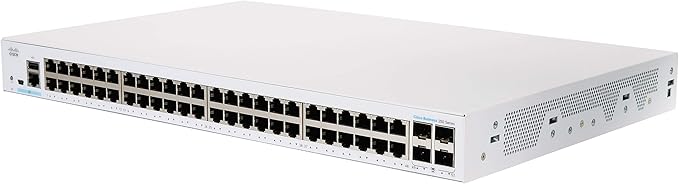 CISCO DESIGNED Business CBS250-48T-4G Smart Switch | 48 Port GE | 4x1G SFP | Limited Lifetime Protection (CBS250-48T-4G)