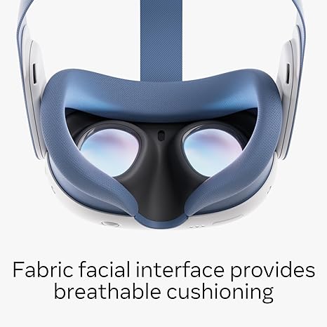 Meta Quest 3 Facial Interface and Head Strap (Elemental Blue) - Facial Interface & Head Strap Blue Edition