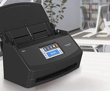 Fujitsu PA03770-B105 ScanSnap iX1500 Color Duplex Document Scanner with Touch Screen for Mac and PC (Black Model)