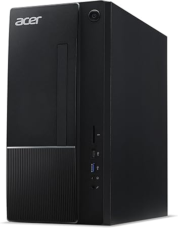 Acer Aspire TC-1770-UR11 Desktop | 13th Gen Intel Core i5-13400 10-Core Processor | 8GB 3200MHz DDR4 | 512GB M.2 2280 PCIe Gen 4 SSD | SD Card Reader | Intel Wi-Fi 6E AX211 | Windows 11 Home,Black